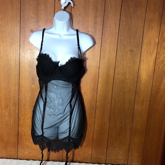 Frederick's of Hollywood Other - Fredericks of Hollywood garter chemise L